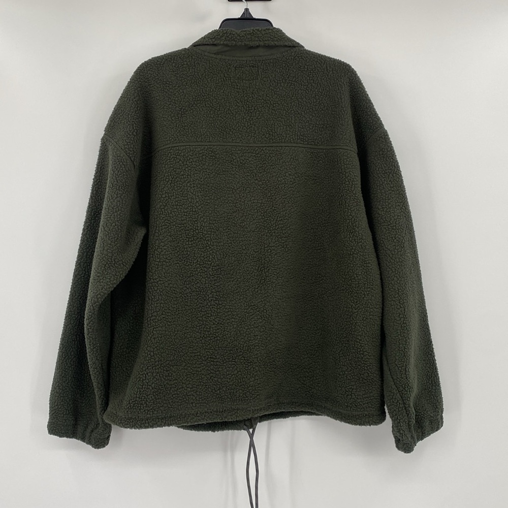 Bass Outdoors Women’s Green Coastal Sherpa Fleece Jacket Size XS - Picture 6 of 10